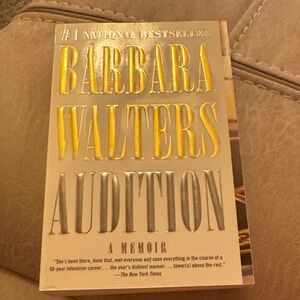 Barbara Walters Audition A Memoir Bestseller NEW